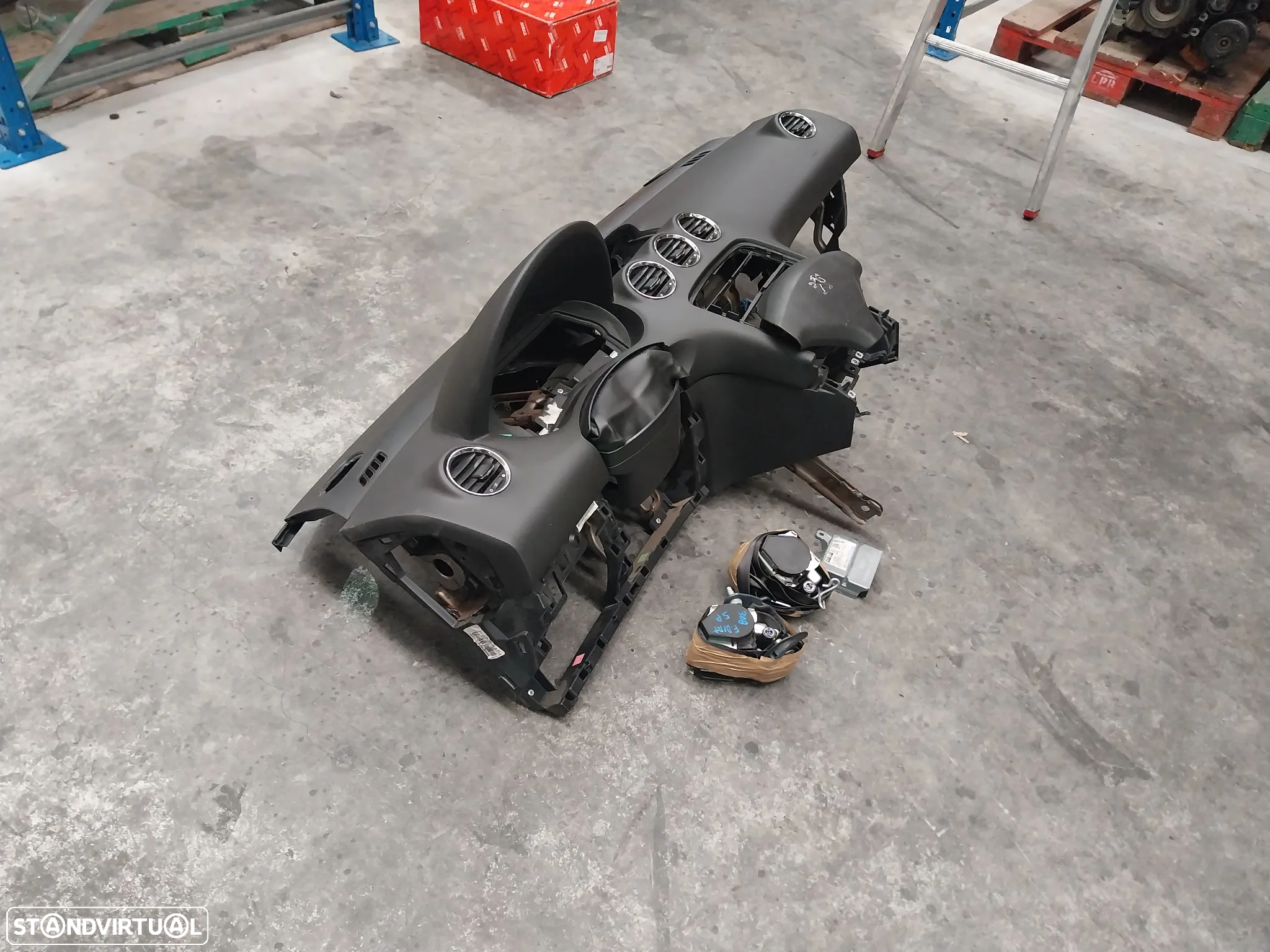 Kit airbag Peugeot 308 ano 2010 - 2