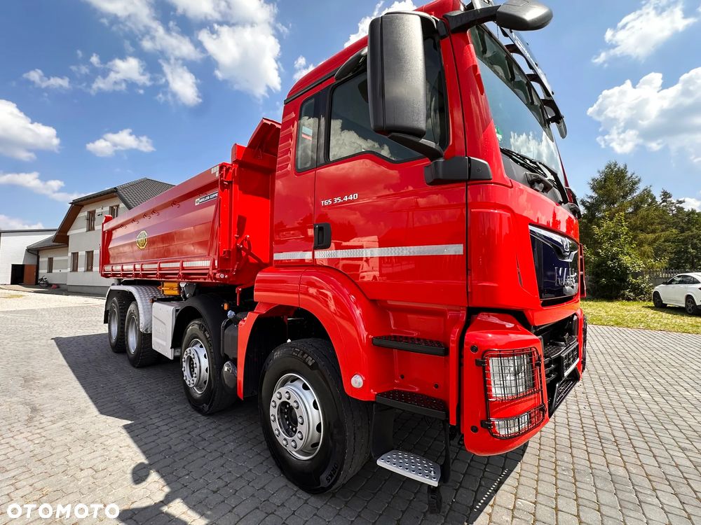 MAN TGS 35.440 8x4 WYWROTKA MEILLER BORDMATIC / DMC 34t / - 3