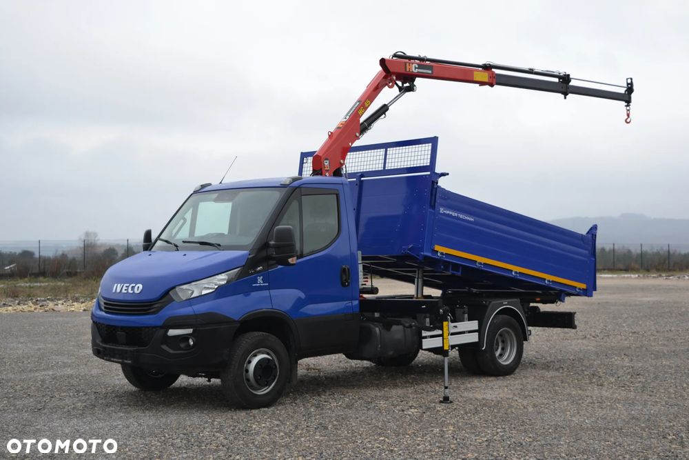 Iveco Daily 72-180 72C18 Nowy 3-stronny WYWROT Kiper Wywrotka Nowy Żuraw HC 45A2