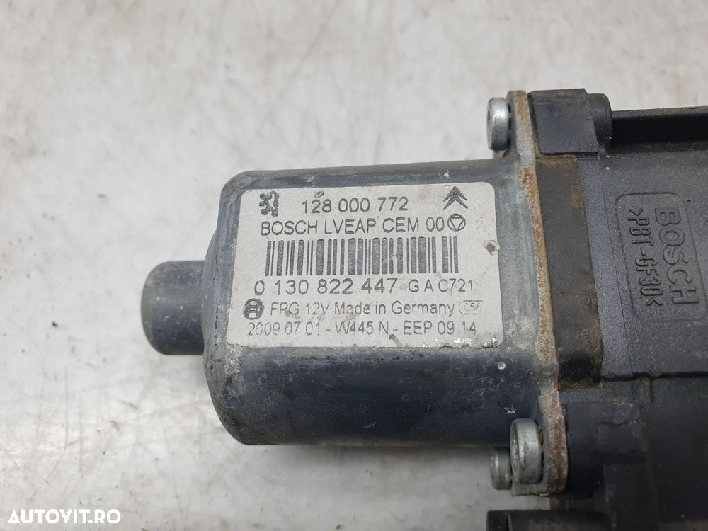 Motoras macara geam stanga spate 128000772 Citroen C5 2 [2008 - 2017] - 2
