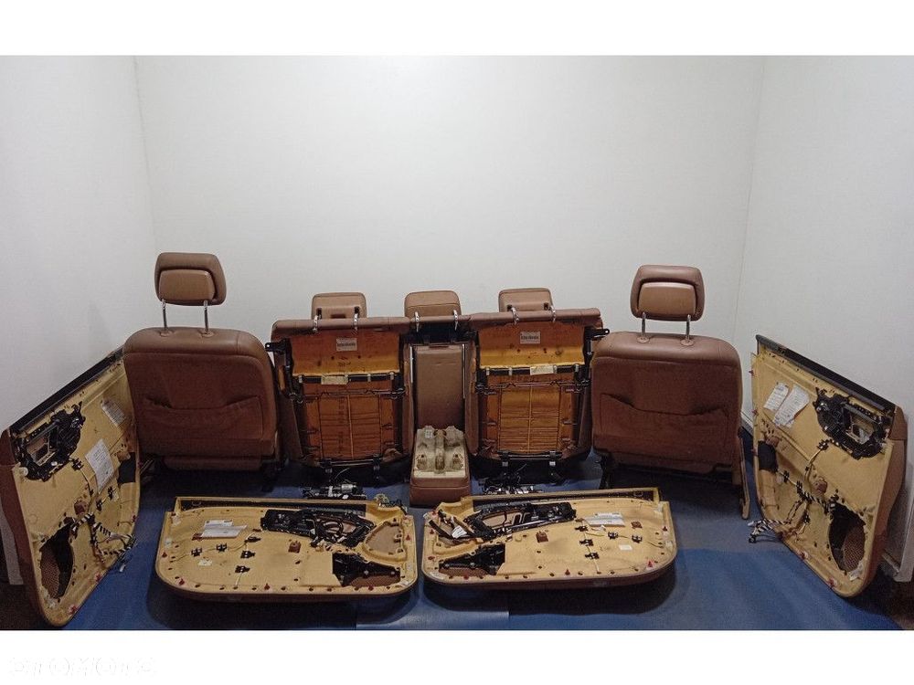 MERCEDES S W221 LONG FOTELE KANAPA BOCZKI KOMPLET EU - 2