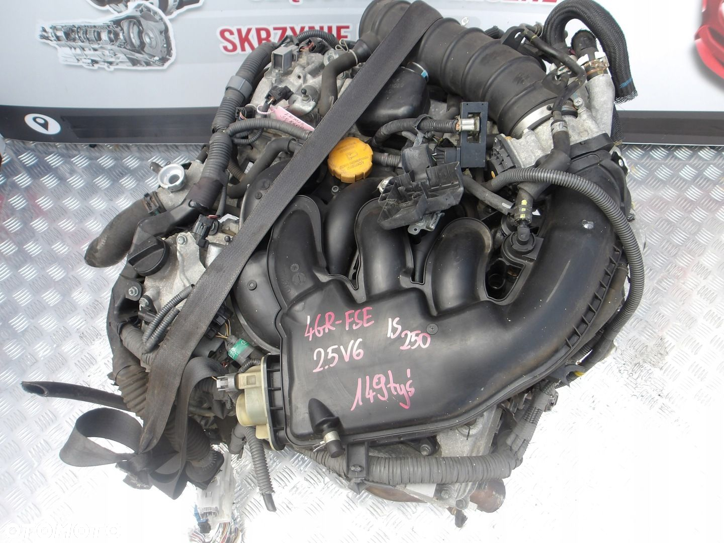 SILNIK KOMPLETNY LEXUS IS250 2.5 V6 4GR-FSE 149 TYS - 2