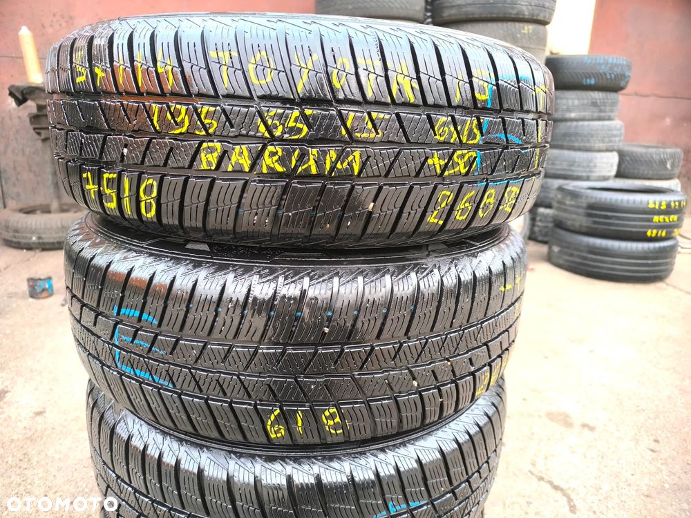 195/65R15 91T Opony Zimowe Zima BARUM POLARIS 5 7,5mm Legnica ALU-RAD 195/65 - 2