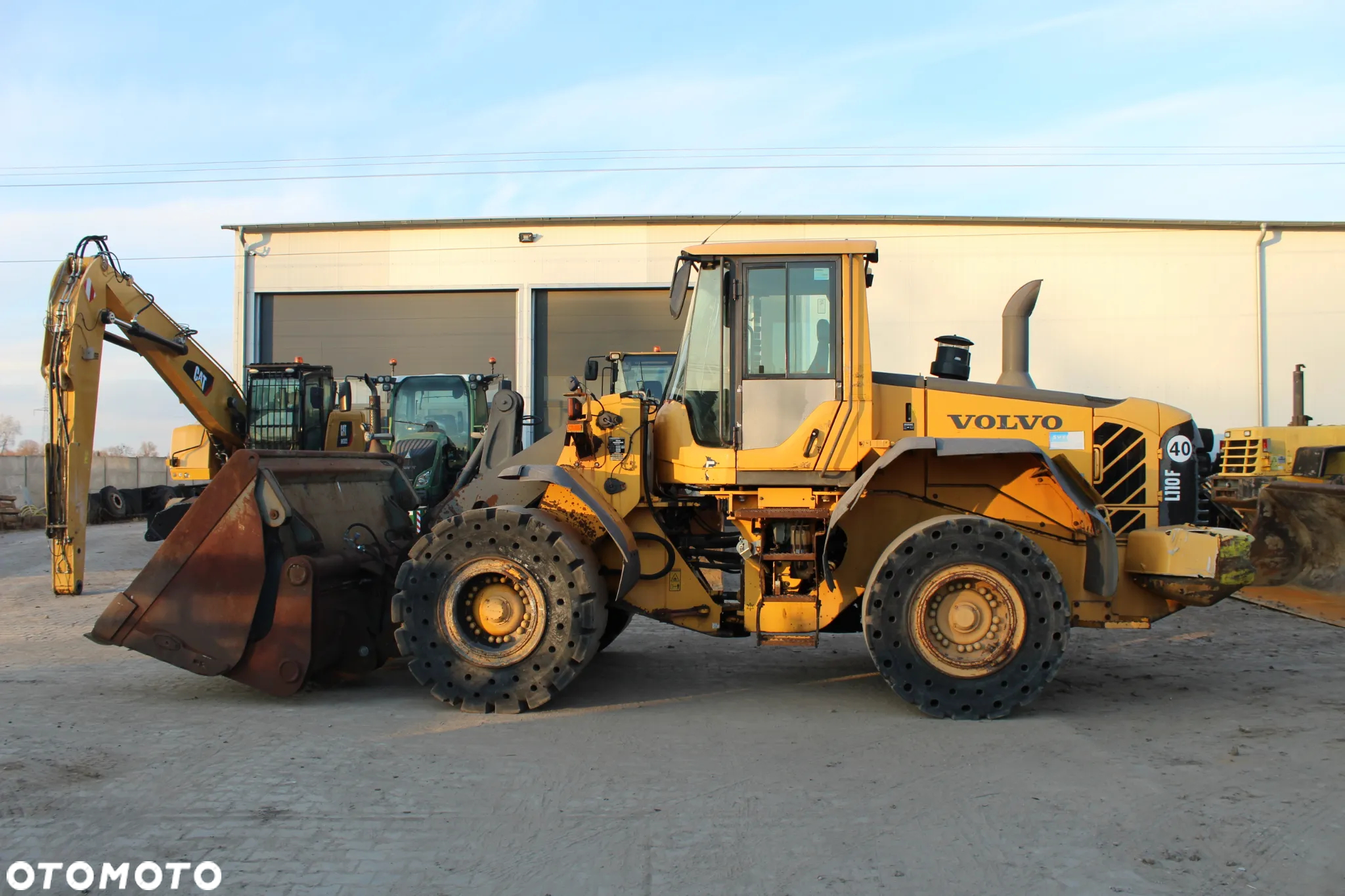 Volvo ŁADOWARKA VOLVO L110 F z Niemiec - 2