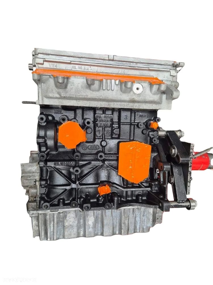 SILNIK REGENEROWANY 2.0 TDI CBA CBAB CBAC AUDI A3 VW GOLF 12 MSC. GWARANCJA - 1