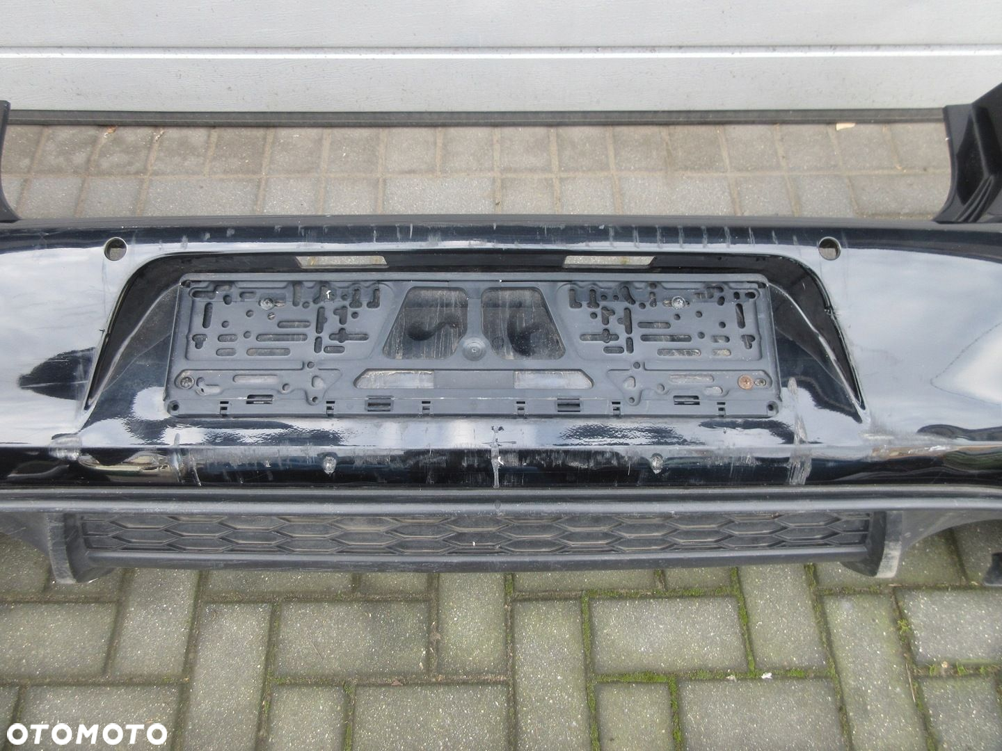 VW GOLF 7 GTI HB zderzak spoiler tył 5G6807421 PDC - 5