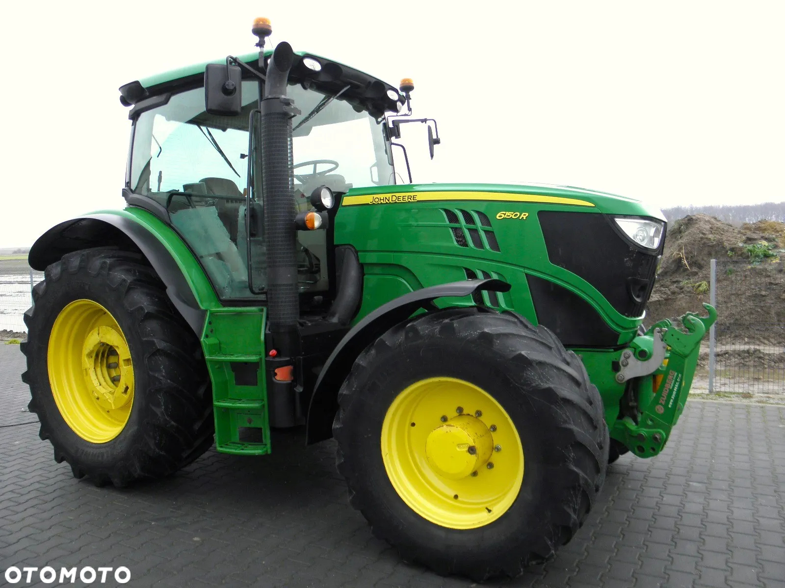 John Deere 6150R 2014 Rok, Przedni TUZ,WOM, Nie Malowany, Stan Bardzo Dobry - 2