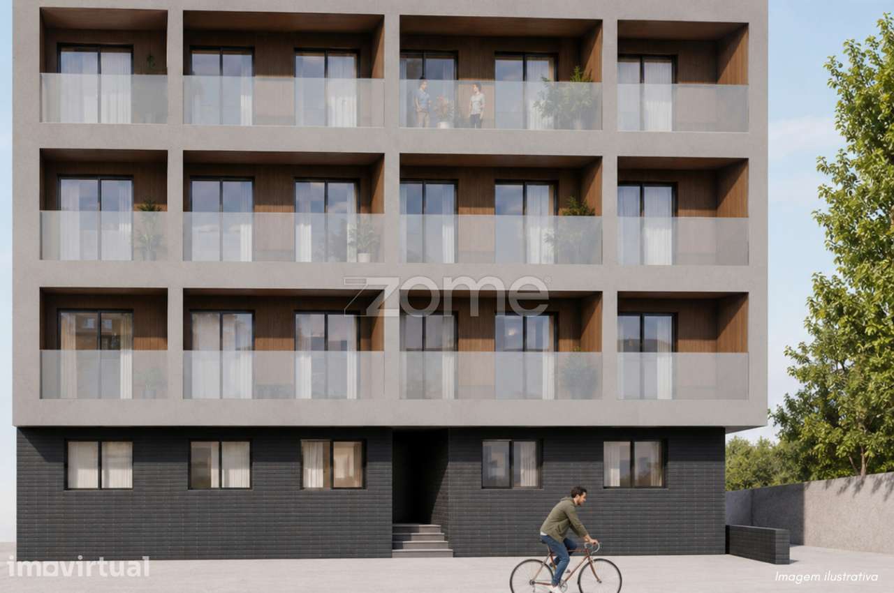Apartamento T2 novo com varandas e garagem box na Azambuja - Grande imagem: 3/6