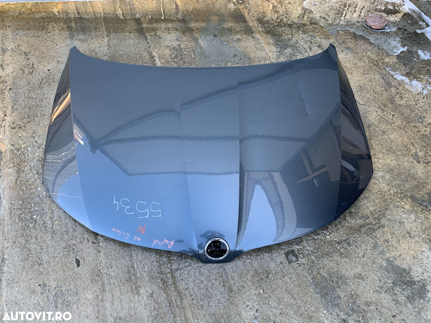 Capota motor, Skoda Rapid, 2013, 2014, 2015, 2016, 2017, 2018, 2019. - 7