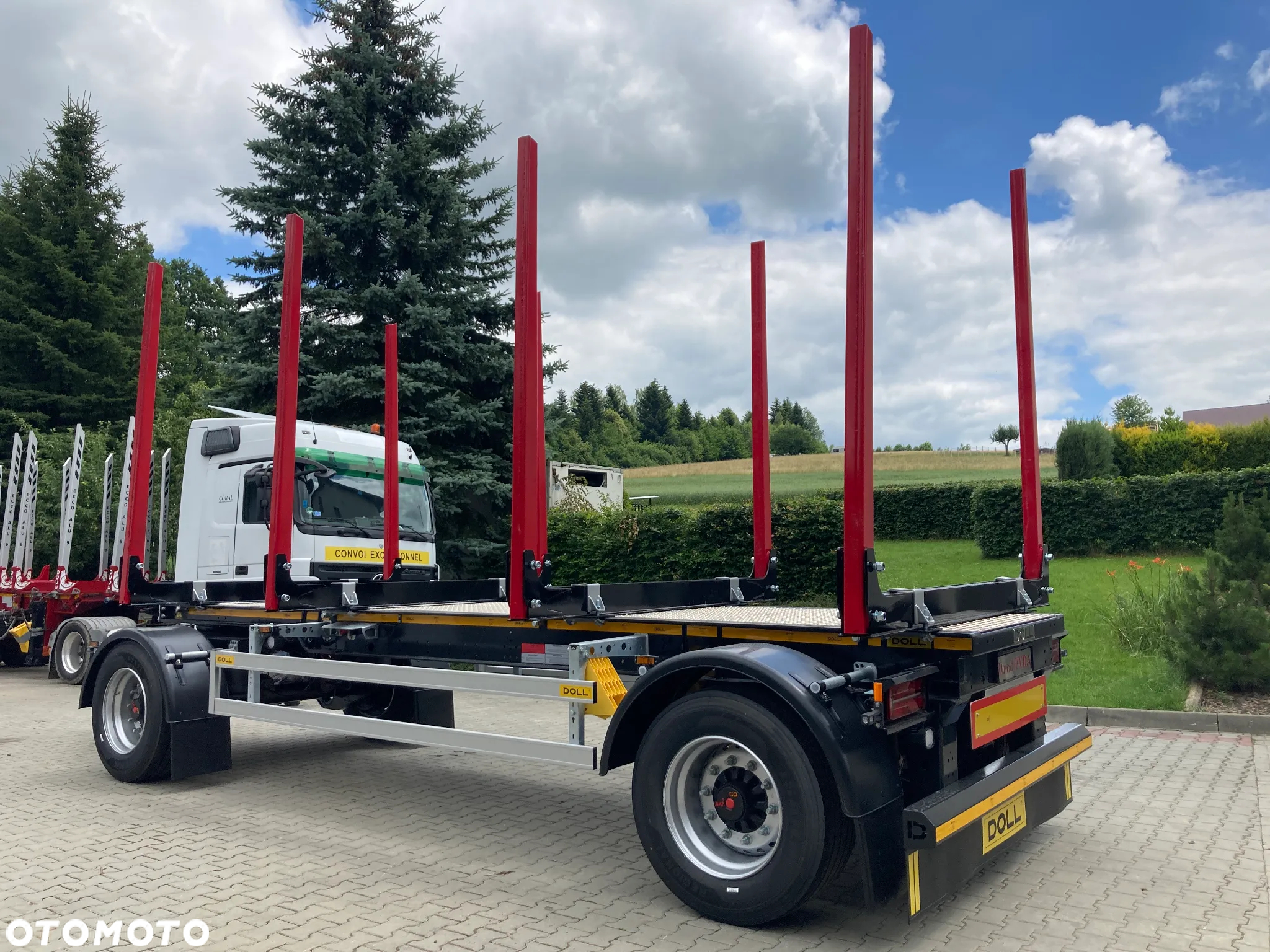 Doll Doll A2K-LE64 Nowa przyczepa 2 osiowa do transportu drewna - 2