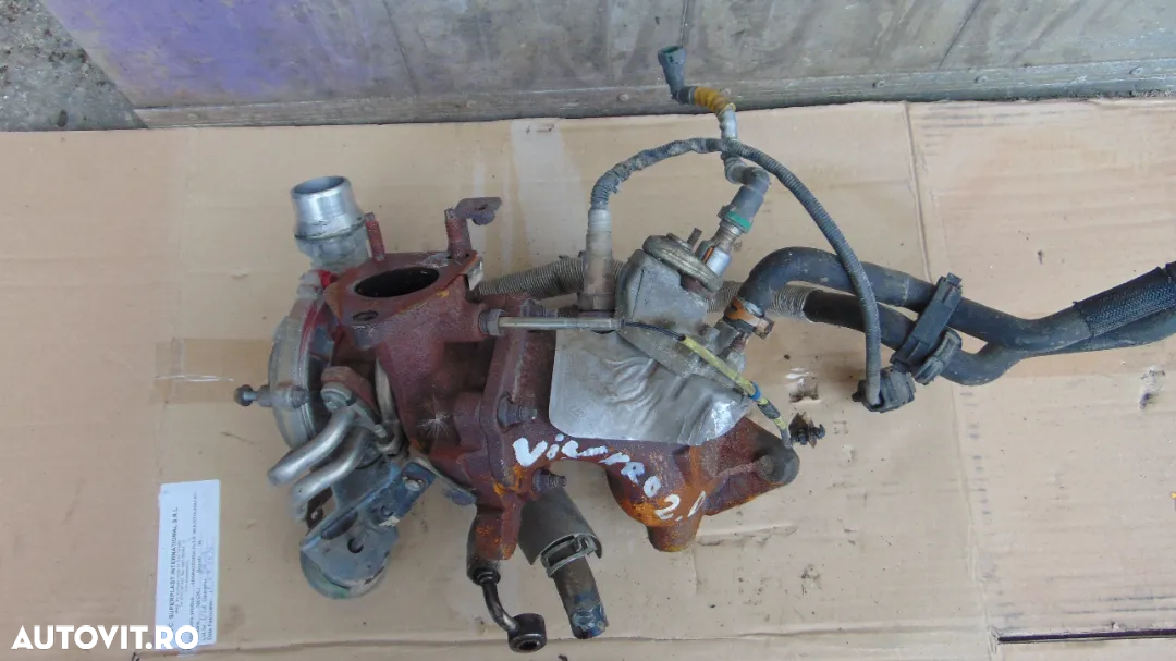 Turbina Opel Vivaro 2.0 euro 5 Renault Trafic Nissan Primastar quasqai - 2