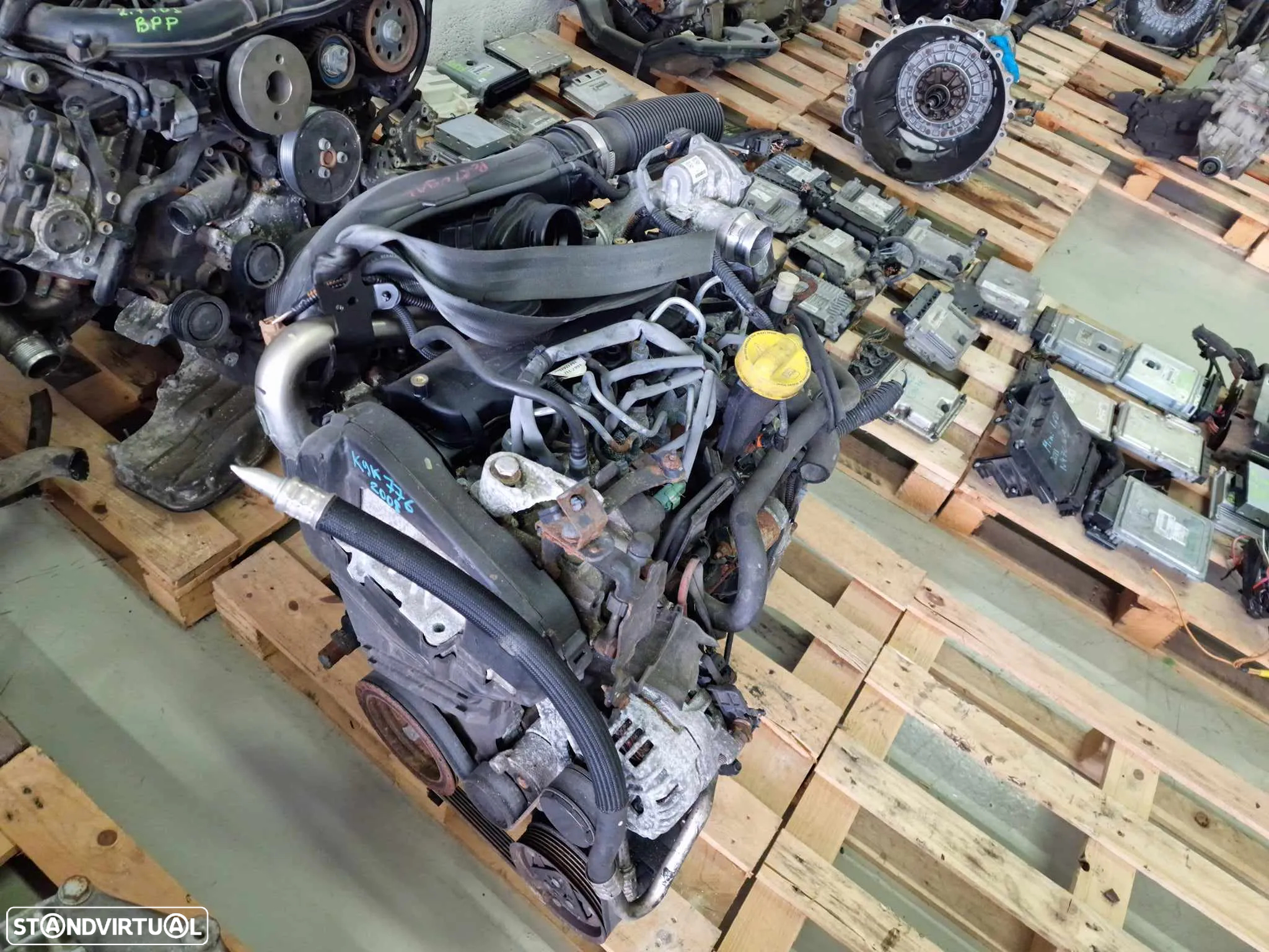 Motor Renault Clio III 1.5 DCI 2008 de 86cv, ref K9K 776 - 2