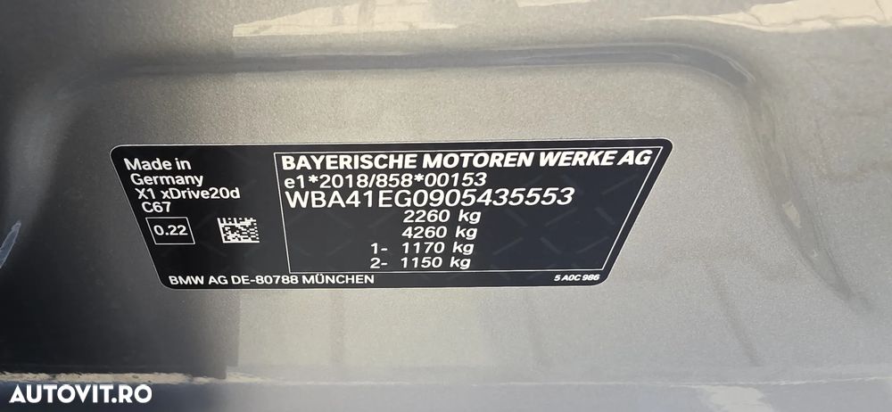 BMW X1 xDrive20d Aut. M Sportpaket - 11
