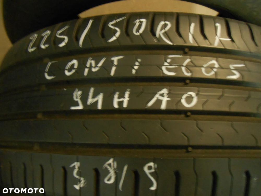OPONY 225/50R17 CONTINENTAL CONTI ECO CONTACT 5 AO DOT 2620 / 3819 7.4MM - 3