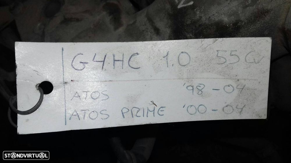 MOTOR COMPLETO HYUNDAI ATOS 1998 - 8