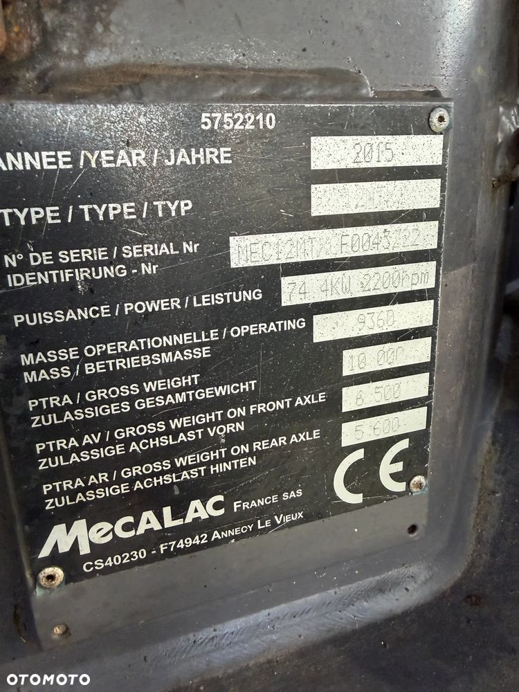 Mecalac 12 MTX 2015r Deutz - 8
