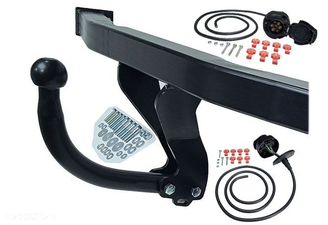 HAK HOLOWNICZY WIĄZKA + GNIAZDO 7PIN RENAULT SCENIC 2 II +GRAND od2003 - 12