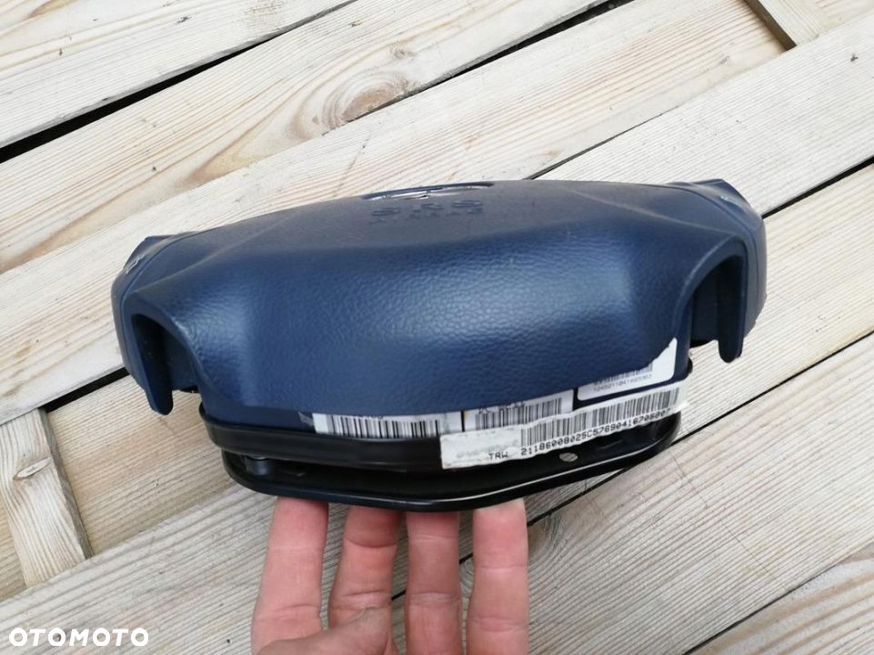 MERCEDES W211 PODUSZKA AIRBAG KIEROWCY KIEROWNICY NIEBIESKA - 10