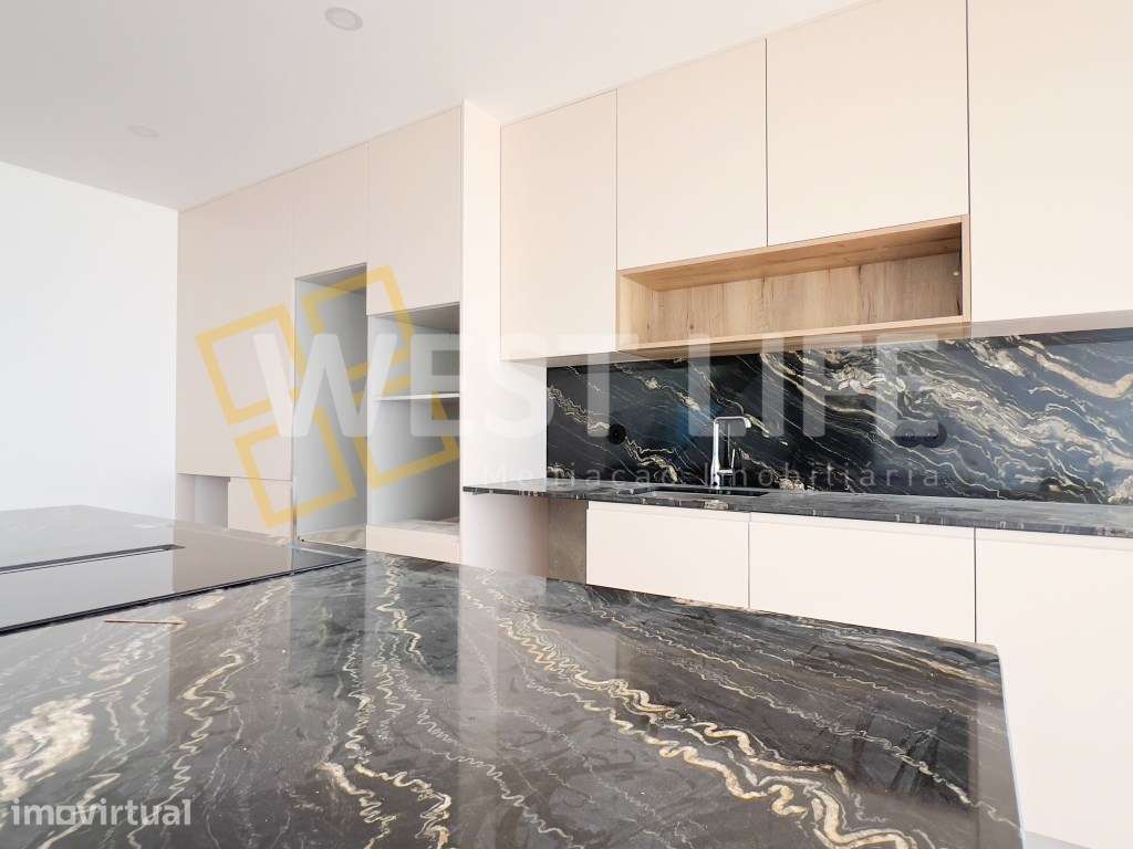 Apartamento T2 com 2 terraço a 200 metros da praia de Santa Cruz co... - Grande imagem: 2/29