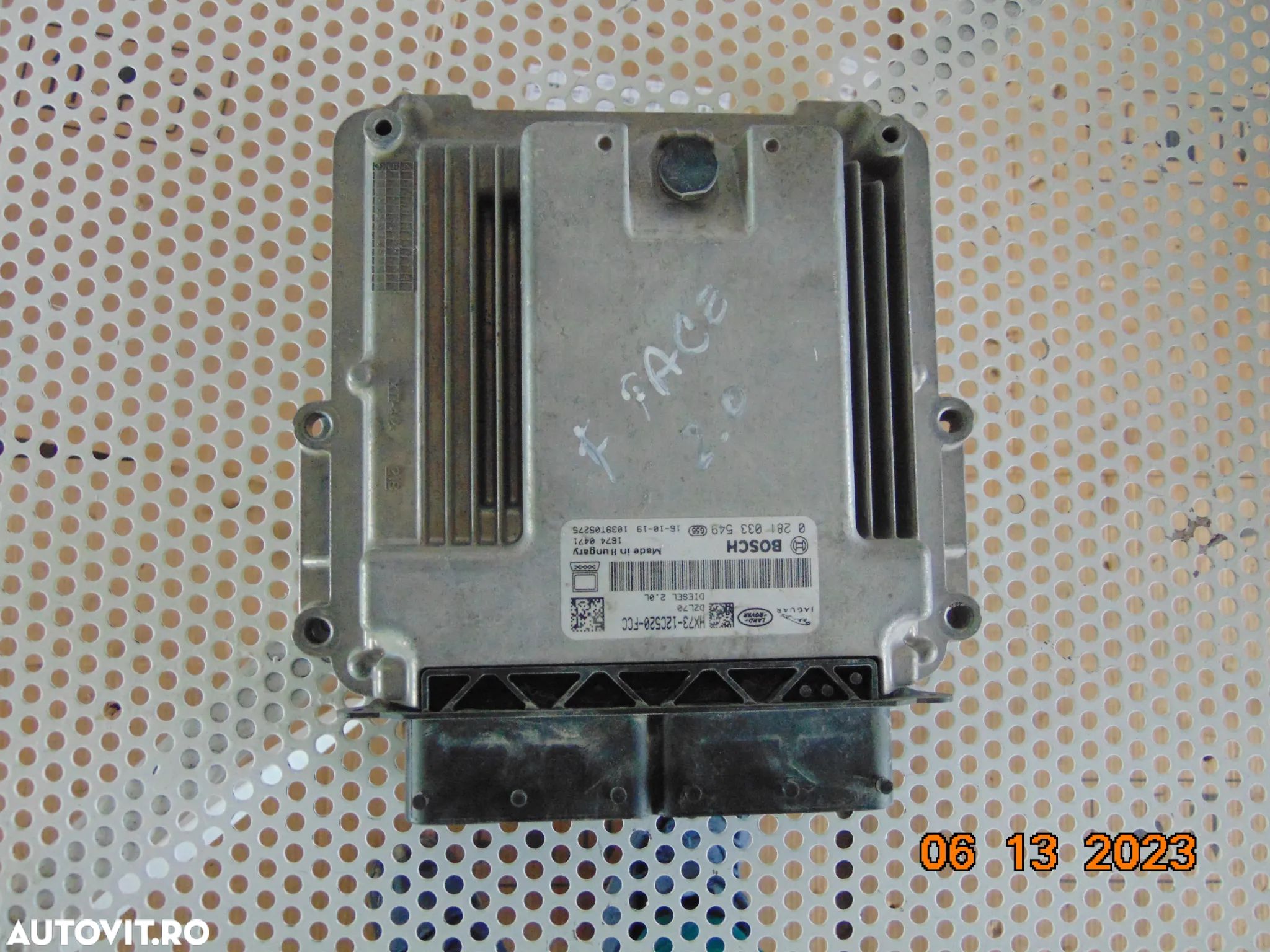 Calculator Motor jaguar F Pace 2.0 xe xf ecu jaguar 2.0 - 1