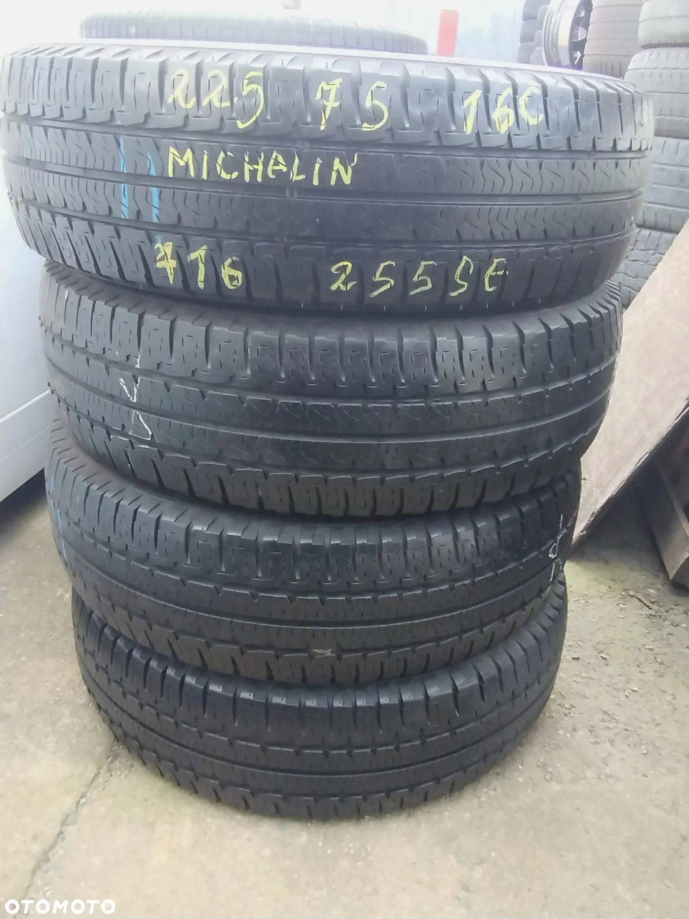225/75R16C 16 C 116Q Opony Letnie Lato MICHELIN AGILIS CAMPING 7mm Legnica ALU-RAD 225/75 - 1