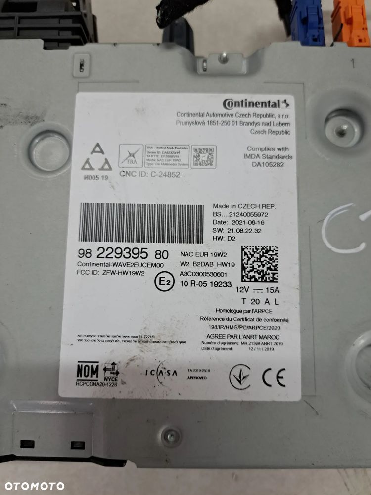 Citroena C3 III Nawigacja GPS 9822939580 - 3