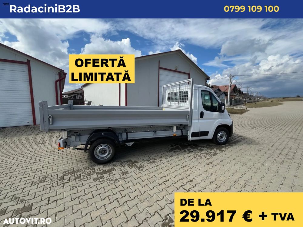 Citroën Jumper cu bena basculabila trilateral JPM omologata BA10 basculanta - 7