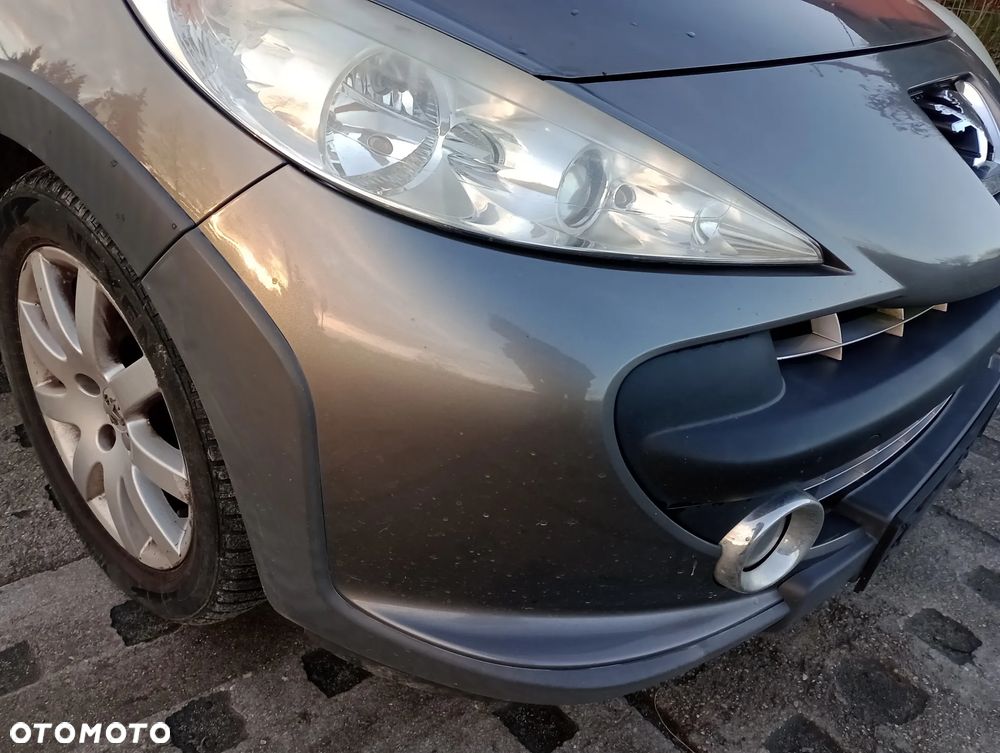 PEUGEOT 207 OUTDOOR maska lampy zderzak błotniki przód chłodnice pas belka przód EU - 4