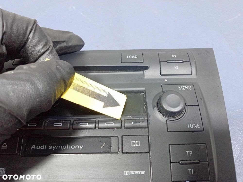AUDI A6 C5 LIFT 01-04 RADIO CD FABRYCZNE 2DIN AUDI SYMPHONY - 10