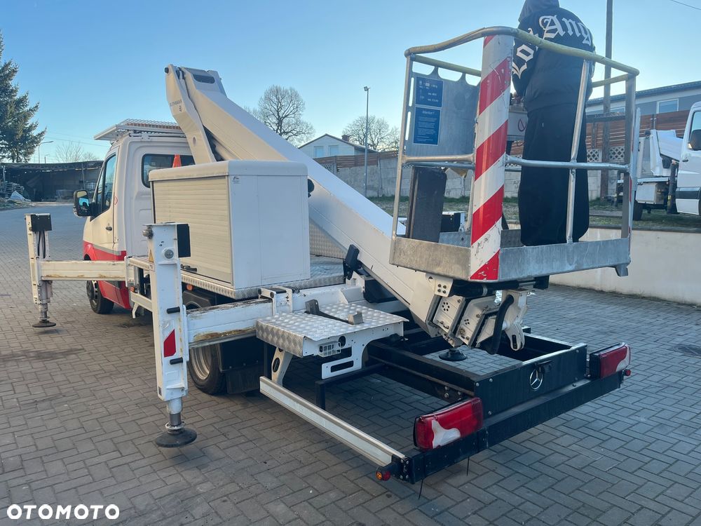 Mercedes-Benz Podnośnik Koszowy Zwyżka Izolowany Kosz!!!  Ruthmann TB220 22 metry 14 w Bok Udt jak Wumag Multitel Gsr - 22