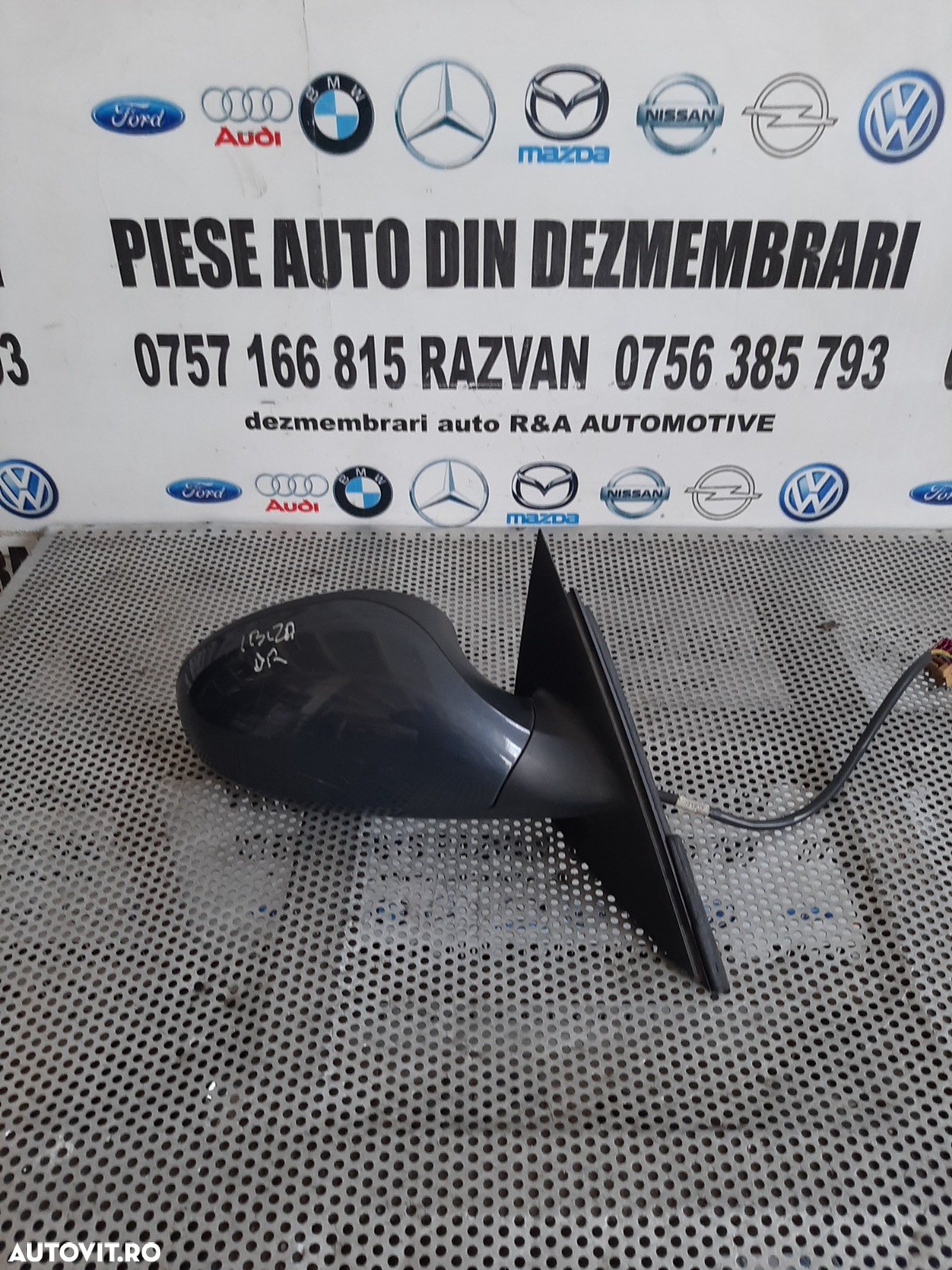 Oglinda Dreapta Electrica Incalzita Seat Ibiza An 2002-2003-2004-2005-2006-2007-2008-2009 Vanduta D - 4