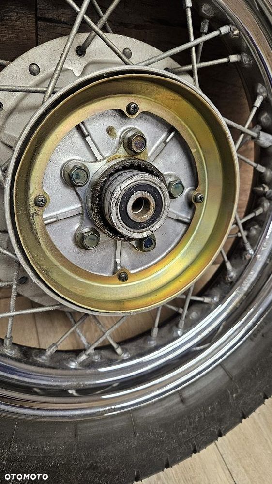 YAMAHA XV 535 VIRAGO FELGA TYŁ TYLNA HAMULEC BĘBNOWY BĘBEN - 10