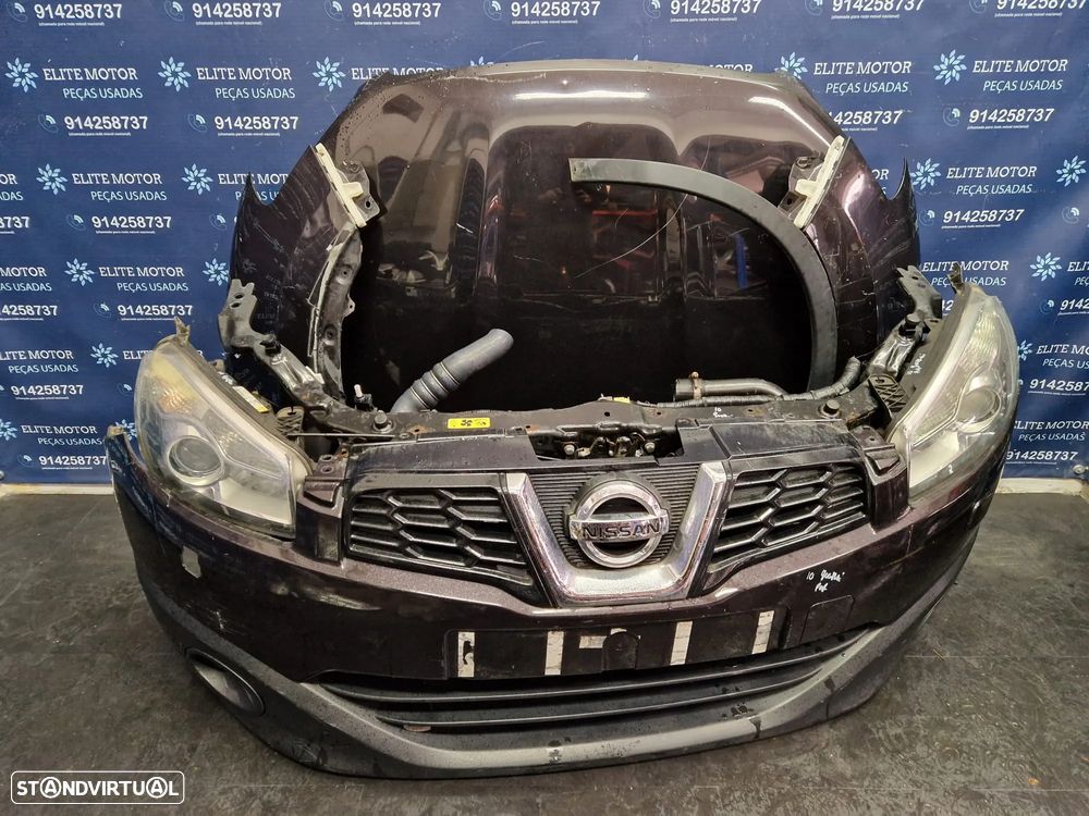 Frente completa usada NISSAN QASHQAI J10 FASE 2 XENON 1.5 DCI capot parachoques guardalamas oticas radiadores - 3