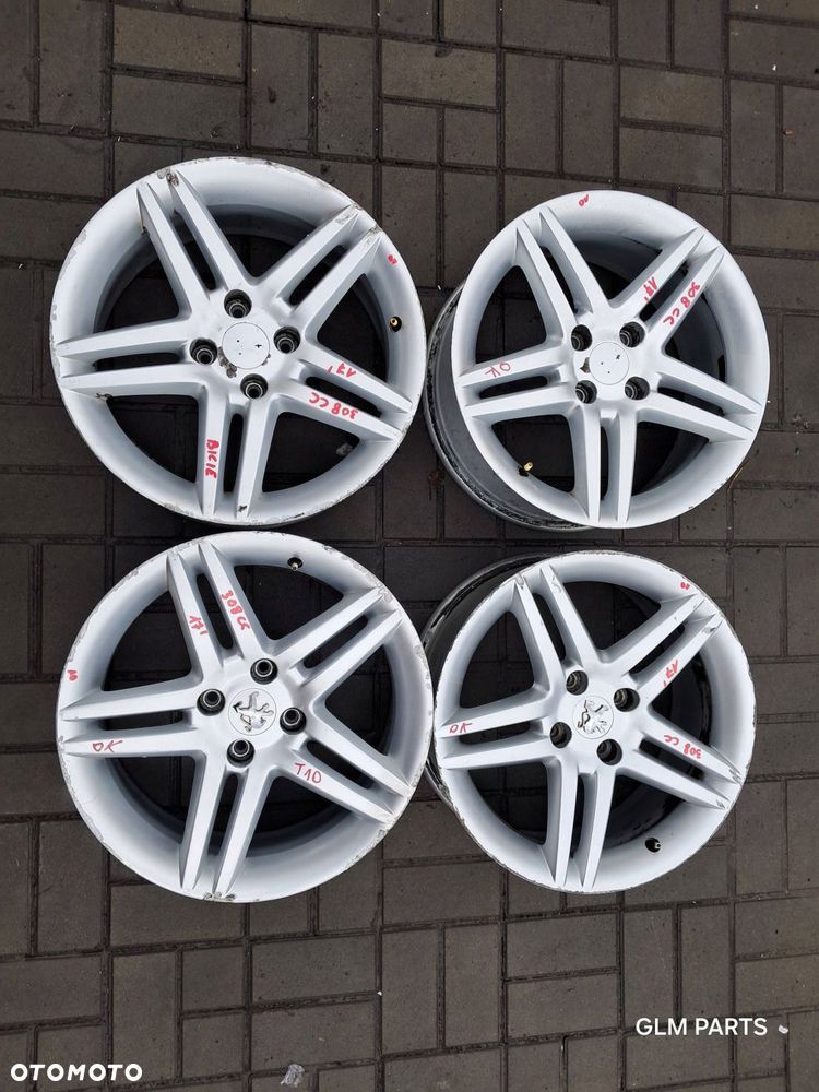 peugeot 308 cc felgi aluminiowe 17" 4x108 et32 9673739077 - 1