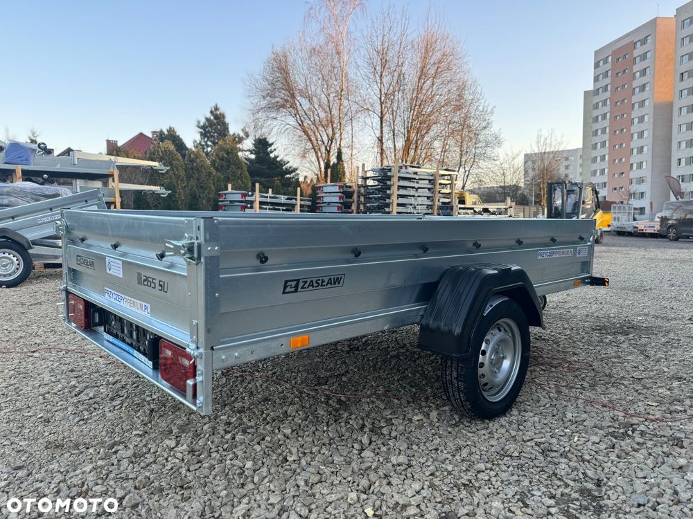 Zaslaw 265SU Przyczepa nowa Zasław 265x132x35 - 5
