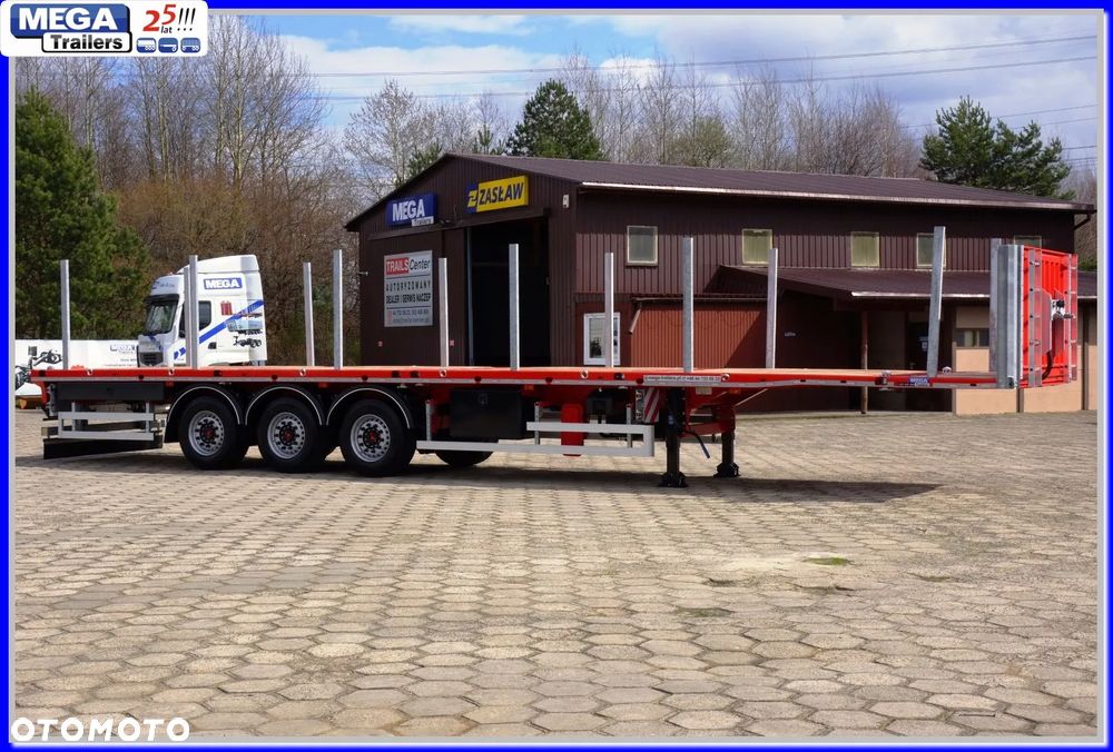 Mega Platforma 13.60 m, HEAVY OMEGA - kontenery, palety, stal -UNIWERSALNA !!! - 9