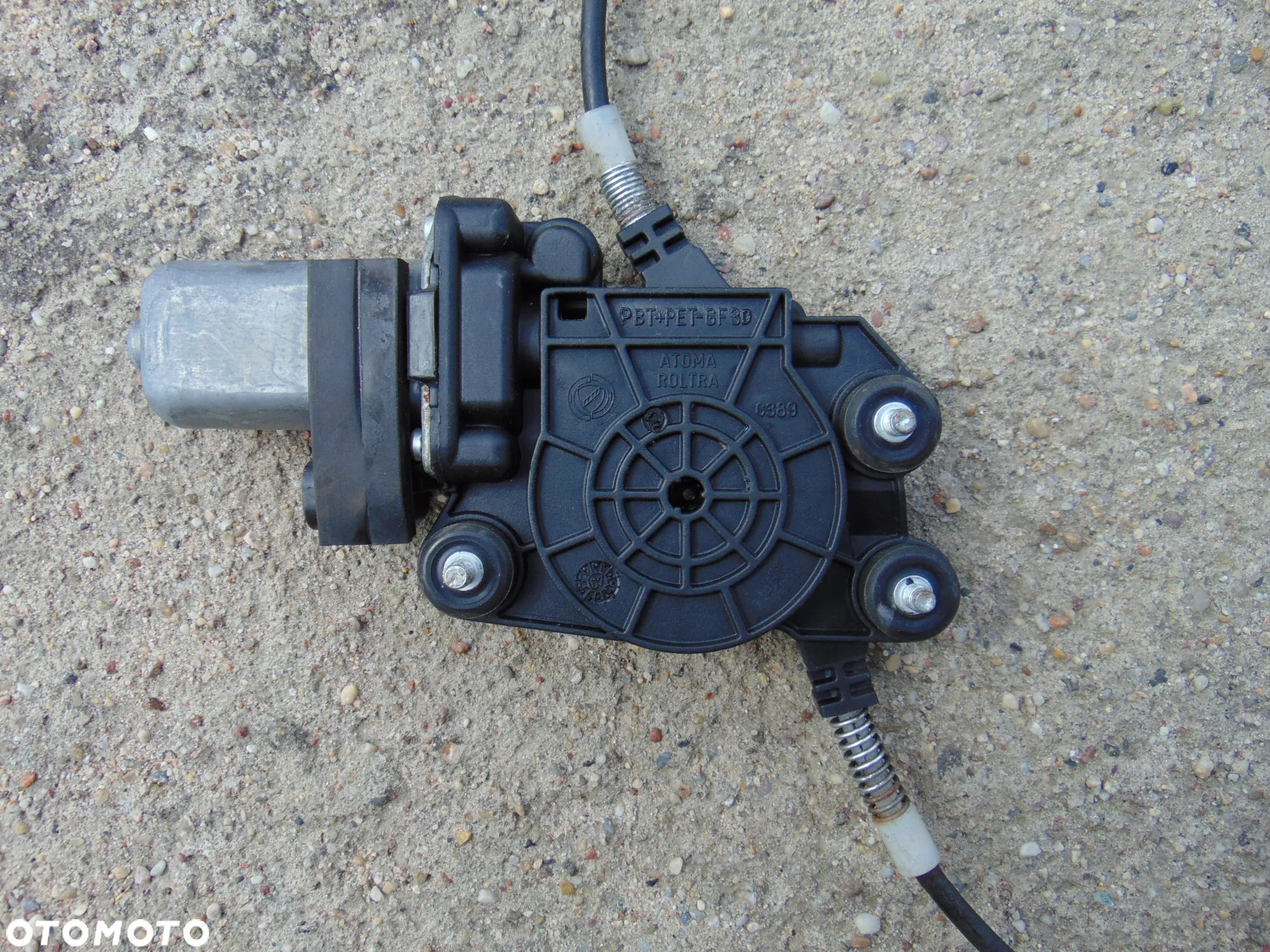 Podnośnik mechanizm szyby kierowcy lewy przód przedni Fiat Panda 2 II 03-12r - 4
