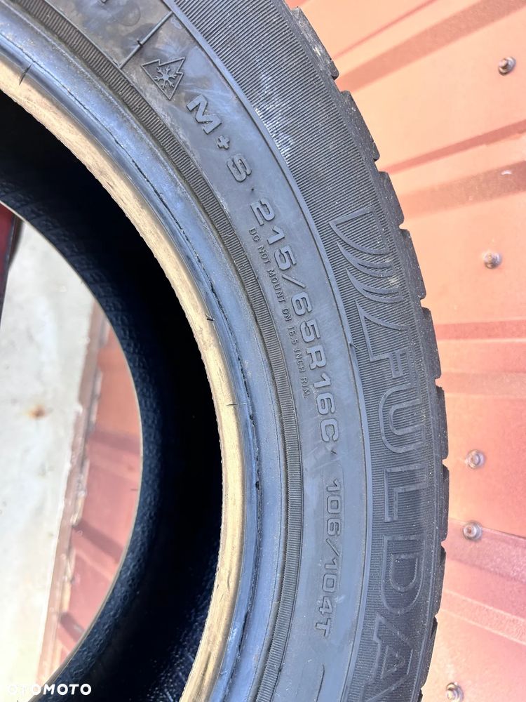 1 OPONA ZIMOWA FULDA 215/65/16C  106/104T   M+S - 6