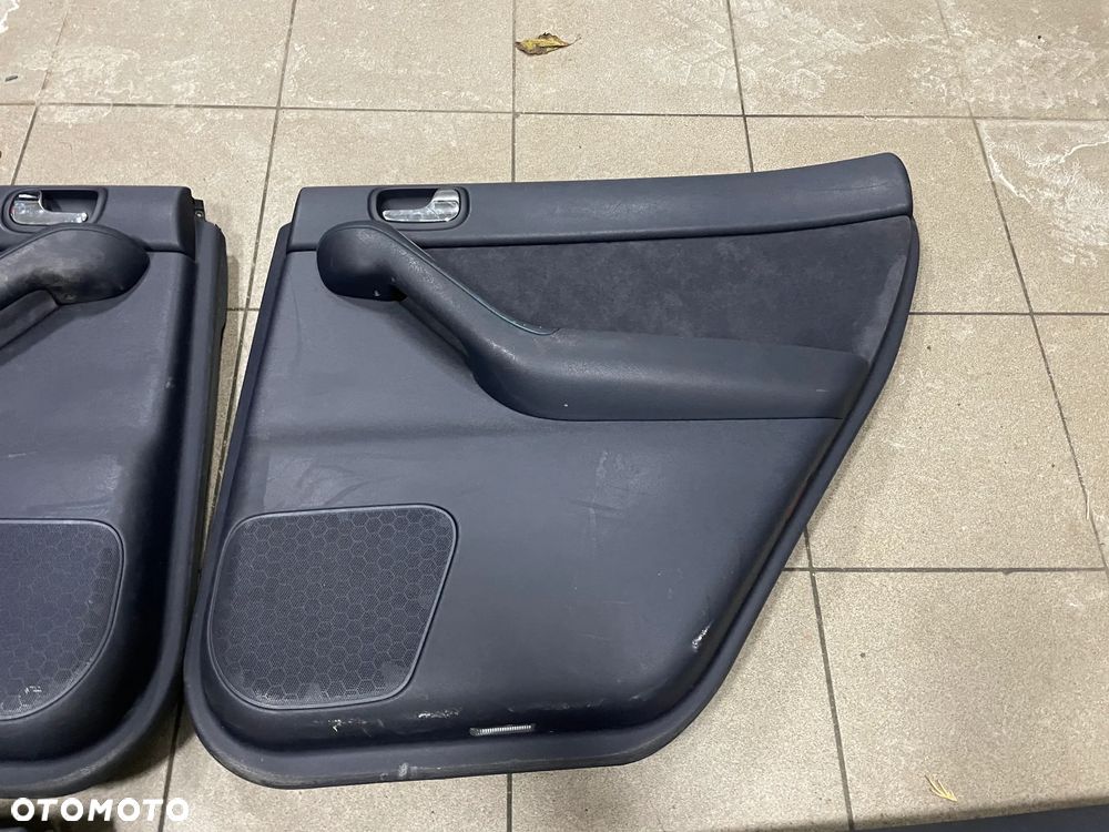AUDI A3 8L ALCANTARA TAPICERKA DRZWI BOCZKI EUROPA KOMPLET - 5
