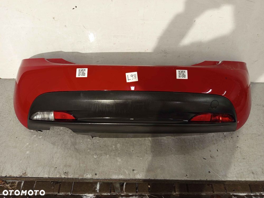 + ZDERZAK TYŁ TYLNY CHRYSLER LANCIA YPSILON 3 III ROSSO SFRONTATO CZERWONY - 1