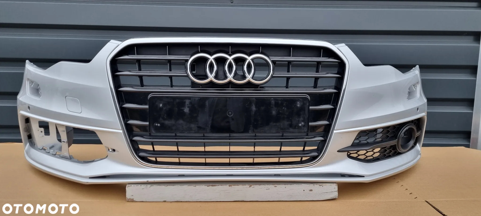 Audi A6 C7 S-LINE 11-14 zderzak przód oryginał MB343 - 2