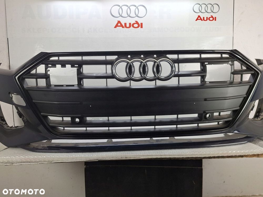 ZDERZAK GRILL AUDI A7 BLACK EDITION 4K C8 4K8 2019-2023 OE ASO GRILL ATRAPA - 2