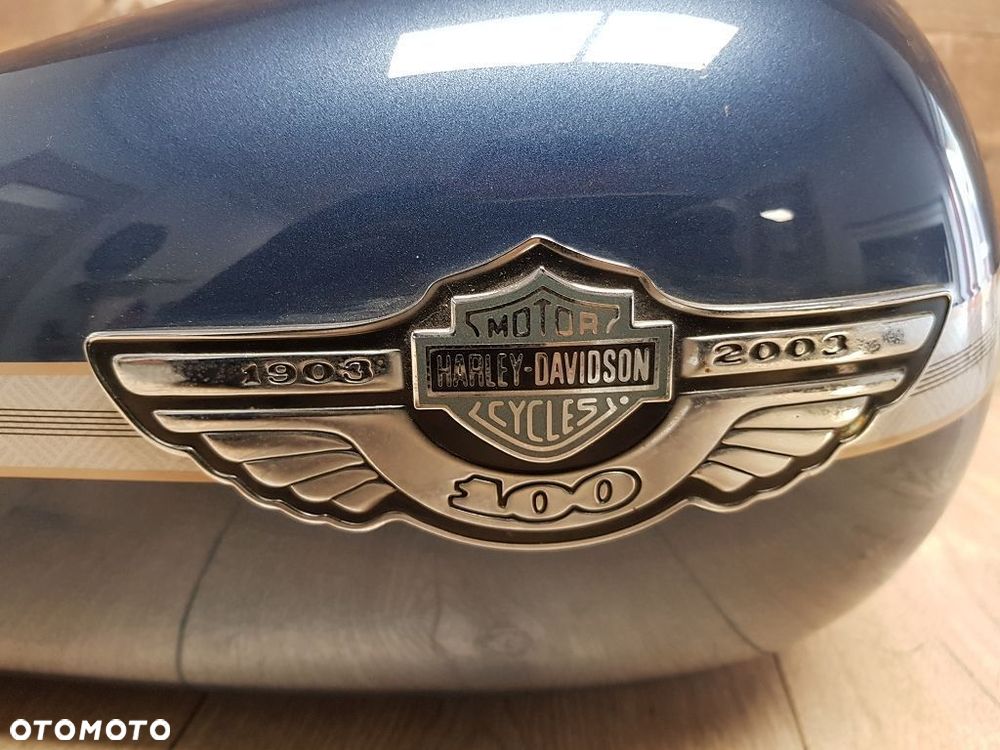 Zbiornik paliwa bak emblemat Harley Softail FXSTD Anniversary 100th - 4