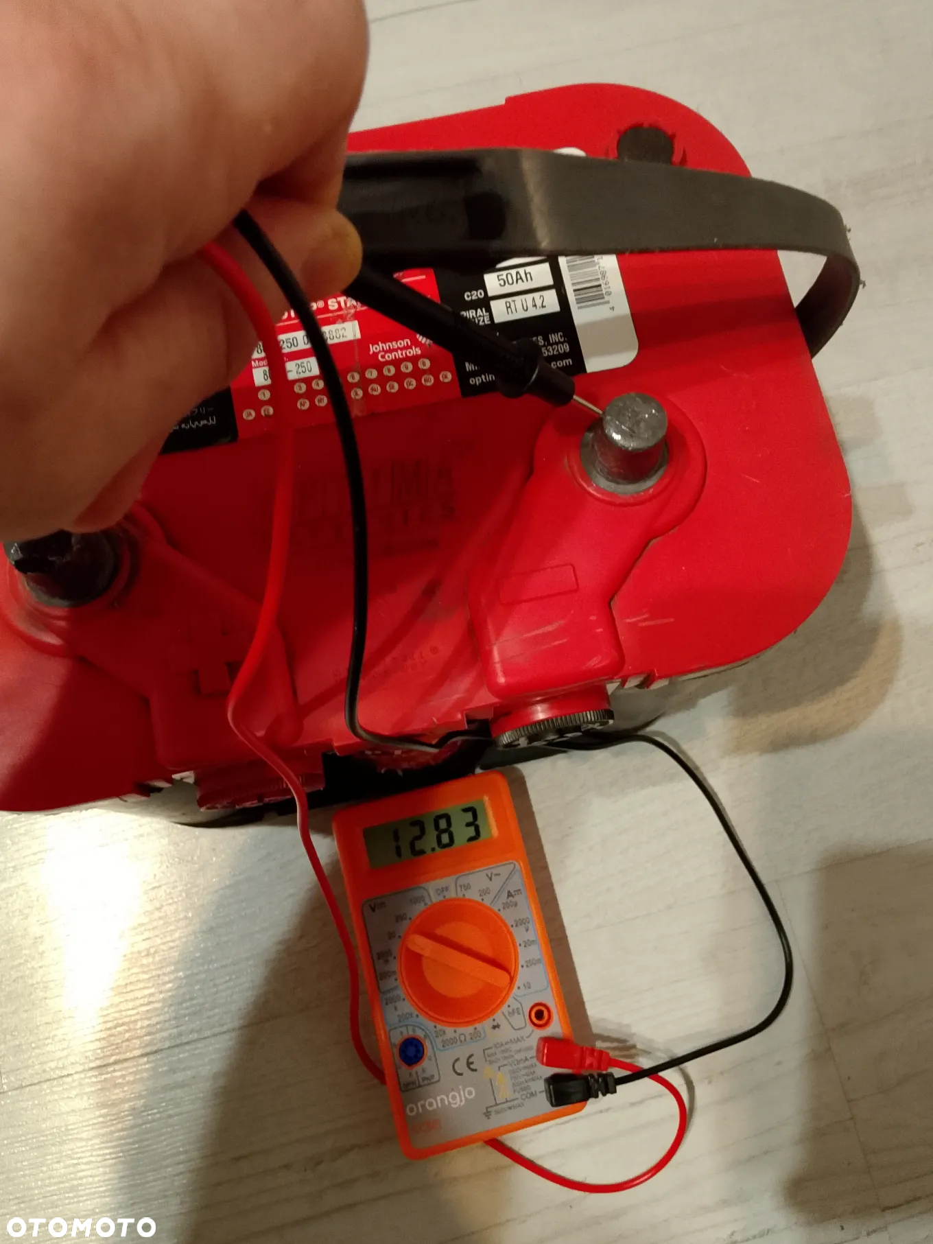 Ponadprzeciętny amerykański akumulator Optima RedTop RTU 4.2 - 4