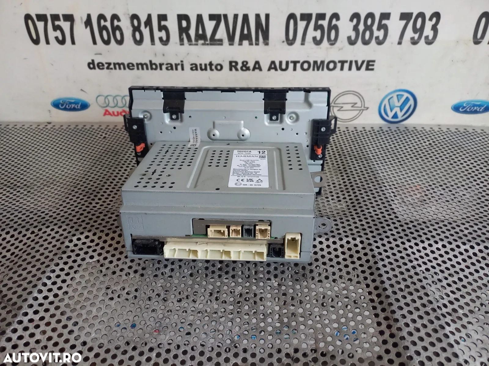 Navigatie Unitate Display Multimedia Radio Cd Harman Kardon Toyota Yaris Cross Yaris 4 An 2020-2021 - 7