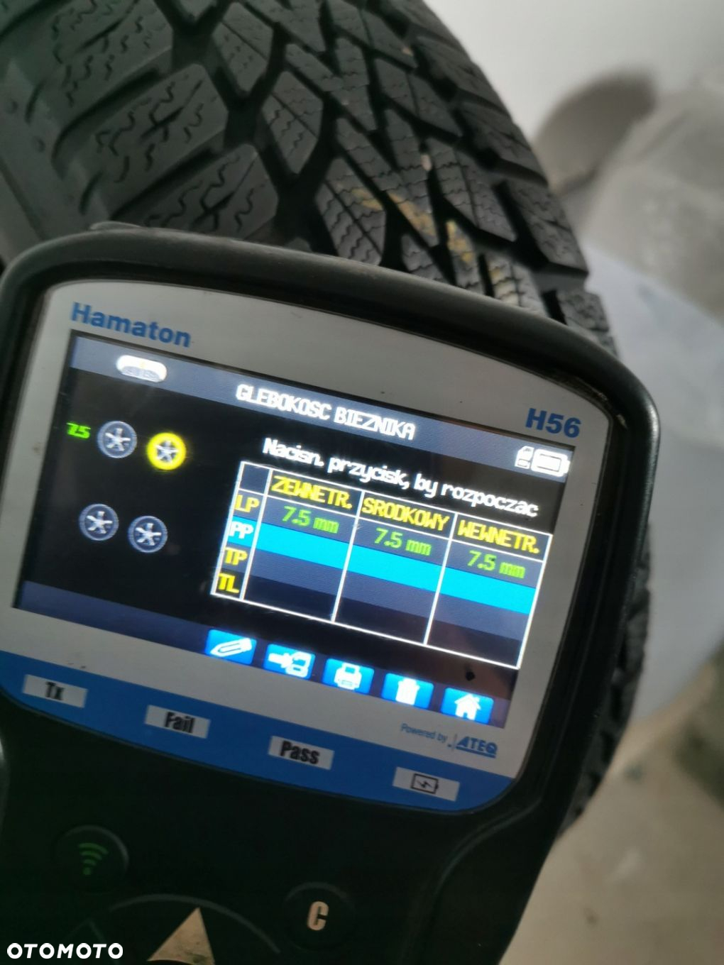 1x dunlop winter response-2 185/65r14 opona zimowa 2015 7,5mm 4967 - 8