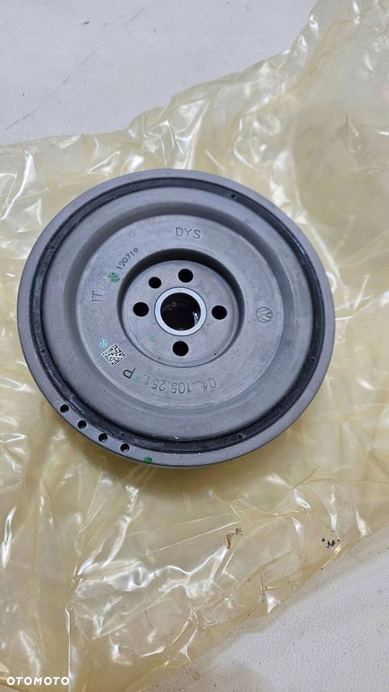 KOŁO PASOWE Z TŁUMIKIEM DRGAŃ MAN TGE VW CRAFTER 04L105251P NOWE 2.0 TDI - 2