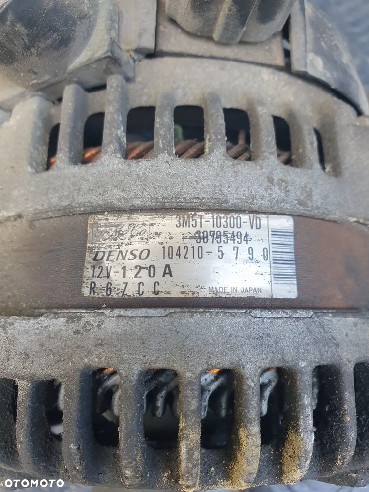 VOLVO V50 V30 V40 FORD C-MAX FOCUS MK2 2.0 1.8 B ALTERNATOR 3M5t-10300-VD - 3