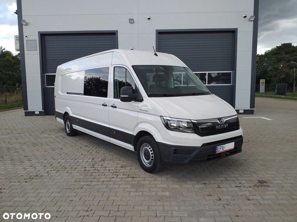 Używany MAN TGE L4H2 MAXI BRYGADÓWKA 7 OSÓB 2021 - 110 577 PLN