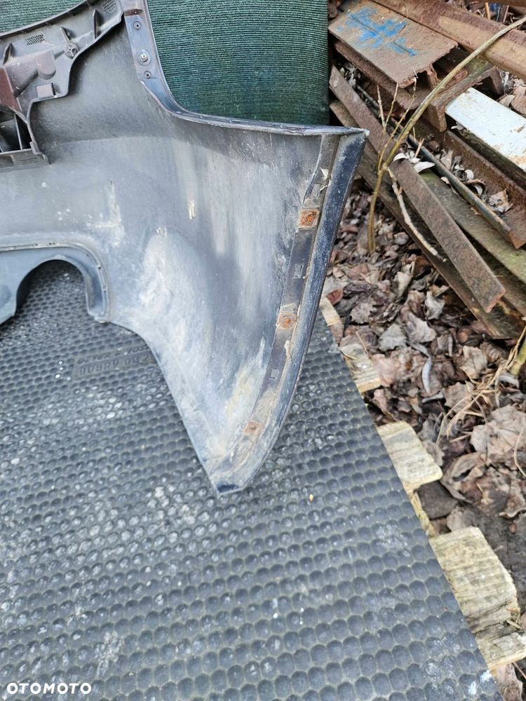 Zderzak Tył Tylny 4F5807511A 4F0807521A Granatowy LZ5D Dwa Wydechy Dyfuzor Audi A6 C6 Sedan - 37